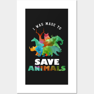 save animals Posters and Art